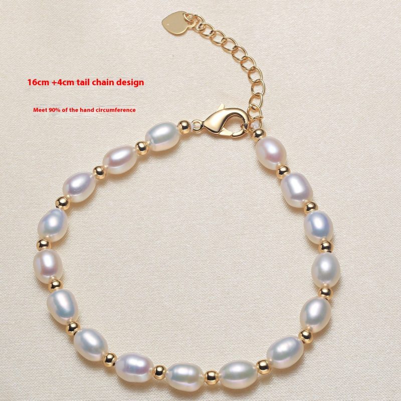 Water Drop Pearl Bracelet For Girls Bead - Image 4