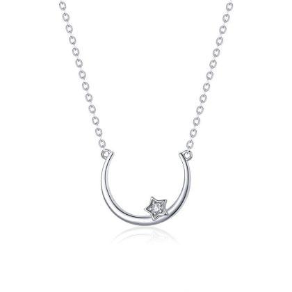Girls star necklace pendant