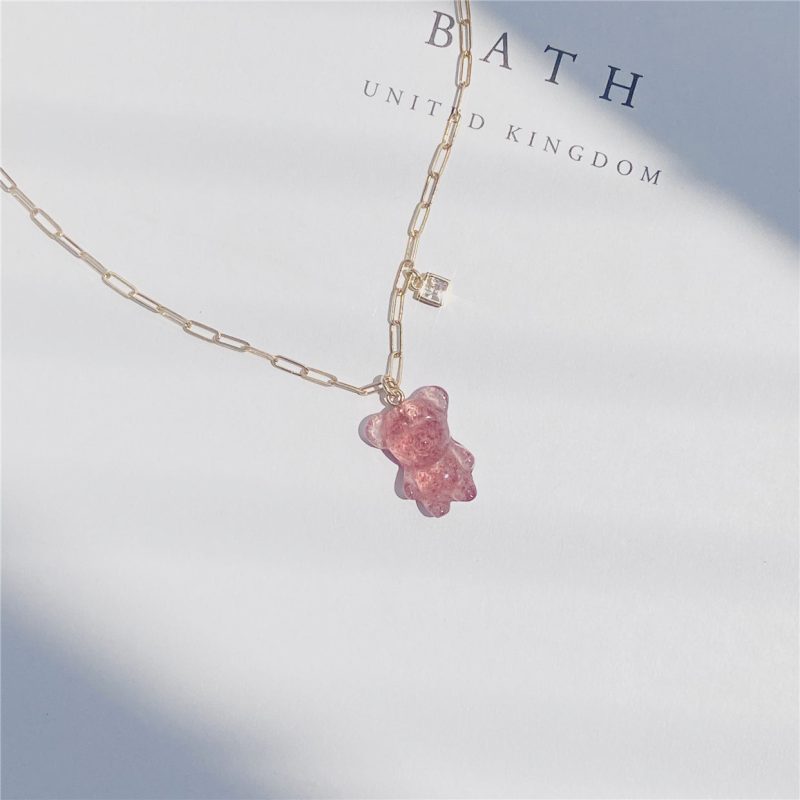 Little Panda Pendant 14k Gold Necklace For Girls - Image 5