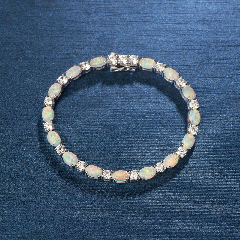 A 925 Silvery Fashion Exquisite Bracelet, Retro Elegant Luxury, Suitable for Everyday And Party Wear, Send Loved Ones Send Family Send Friends Holiday Gifts with Boutique Gift Box. - Image 3