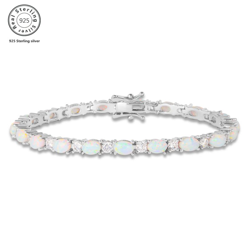 A 925 Silvery Fashion Exquisite Bracelet, Retro Elegant Luxury, Suitable for Everyday And Party Wear, Send Loved Ones Send Family Send Friends Holiday Gifts with Boutique Gift Box. - Image 2